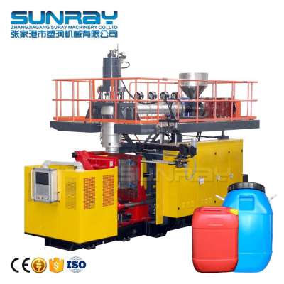 60l Pe Plastic Oil Drum Bottle Accumulator Extrusion Blow Molding Machine