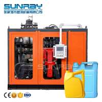 Full Automatic Production Machine For 10 L Pp Pe Jerrycan 12 Liter Plastic Bottle Blow Molding Machine