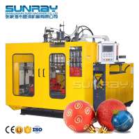 HIPS Christmas Ball Blowing Making Machine Tree Ornament Ball Blow Molding Machin Toy Ball Blow Moulding Machine