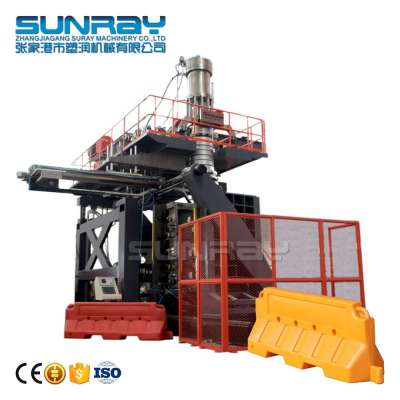 Hdpe Road Fence Extrusion Blowing Moulded Moulding Machine Pe Plastic Traffic safety Barrier Blow Molding Machine