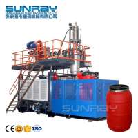 200 Liter 250 Litre 55 Gallon Hdpe Blue Barrel Moulding Making Manufacturing Plastic Drum Blow Molding Machine