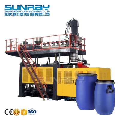 50 55gallon 200l Plastic Drum Extrusion Molding Macking Blow Moulding Making Machine For 200 210 Liter 220l Blue Drums Bottle